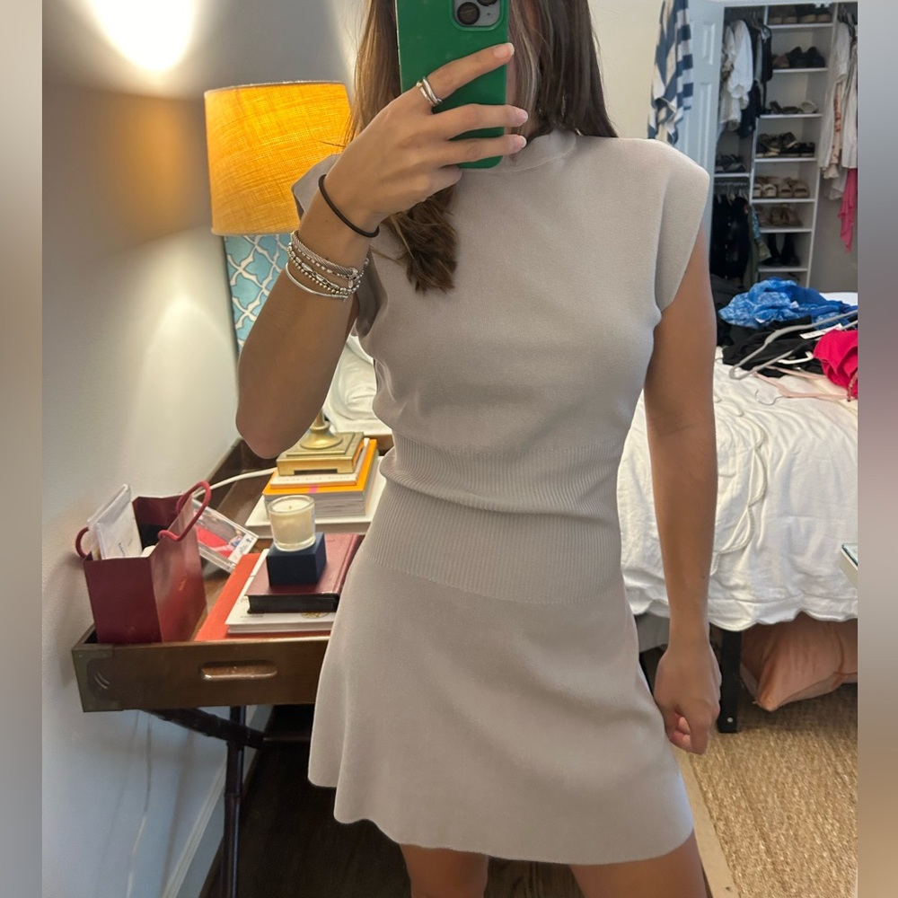 Grey Zara Mini Dress